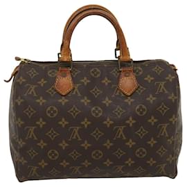 Louis Vuitton-Louis Vuitton Monogram Speedy 30 Hand Bag M41526 LV Auth ki1930-Other