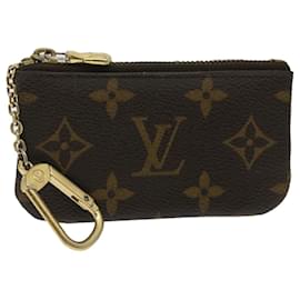 Louis Vuitton-LOUIS VUITTON Monogram Pochette Cles Coin Purse M62650 LV Auth lt426-Other