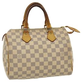 Louis Vuitton-Louis Vuitton Damier Azur Speedy 25 Handtasche N.41534 LV Auth rh110-Andere