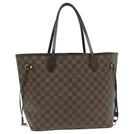 Louis Vuitton-LOUIS VUITTON Damier Ebene Neverfull MM Tote Bag N51105 LV Auth bs736-Other