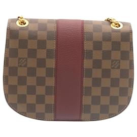 Louis Vuitton-LOUIS VUITTON Damier Ebene Wight Chain Shoulder Bag N64420 LV Auth 27625a-Other