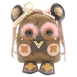 Louis Vuitton-LOUIS VUITTON Monogram Reverse Bijou Sac Wild Puppet Charm M69552 LV Auth 27653a-Other