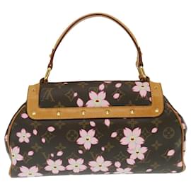 Louis Vuitton-LOUIS VUITTON Monogram Cherry Blossom Sac Retro PM Hand Bag M92012 auth 29255a-Monogram