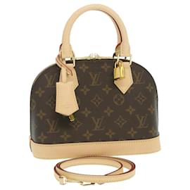 Louis Vuitton-LOUIS VUITTON Monogram Alma BB Hand Bag M53152 LV Auth 29425a-Monogram