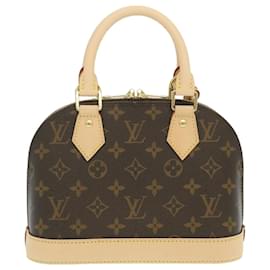Louis Vuitton-LOUIS VUITTON Monogram Alma BB Hand Bag M53152 LV Auth 29425a-Monogram
