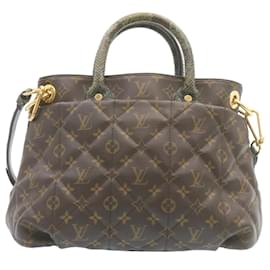 Louis Vuitton-LOUIS VUITTON Monogram Etoile Exotic GM Hand Bag M40402 LV Auth 27690a-Monogram