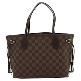 Louis Vuitton-LOUIS VUITTON Damier Ebene Neverfull PM Tote Bag N51109 LV Auth jk1360a-Other