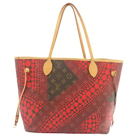 Louis Vuitton-LOUIS VUITTON Monograma Dot Infinity Neverfull MM Sacola M40686 Autenticação de LV 26095NO-Monograma