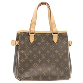 Louis Vuitton-LOUIS VUITTON Monogram Batignolles Hand Bag M51156 LV Auth 27840a-Monogram