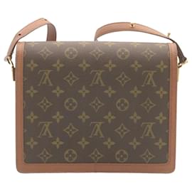 Louis Vuitton-LOUIS VUITTON Monogram Raspail Shoulder Bag M51372 LV Auth ar5975a-Monogram