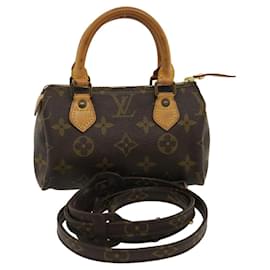 Louis Vuitton-LOUIS VUITTON Monogram Mini Speedy Hand Bag M41534 LV Auth hs1028-Other