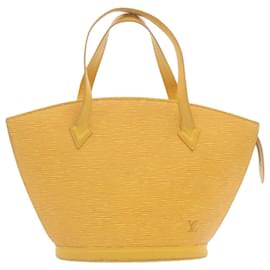 Louis Vuitton-LOUIS VUITTON Epi Saint Jacques Hand Bag Yellow M52279 LV Auth hs692-Yellow