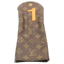 Louis Vuitton-Capa para taco de golfe com monograma LOUIS VUITTON 2definir LV Auth th2439-Monograma