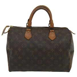 Louis Vuitton-Louis Vuitton Monogram Speedy 30 Hand Bag M41526 LV Auth th2619-Other