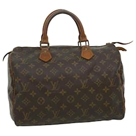 Louis Vuitton-Louis Vuitton Monogram Speedy 30 Hand Bag M41526 LV Auth th2892-Other