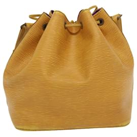 Louis Vuitton-LOUIS VUITTON Epi Petit Noe Bolsa de Ombro Tassili Yellow M44109 LV Auth ds439-Outro