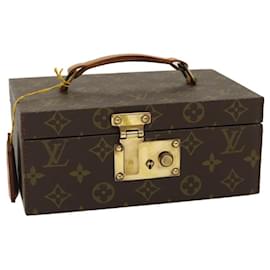 Louis Vuitton-LOUIS VUITTON Monogram Boite A Tour Jewelry Box M47236 LV Auth ds462-Other