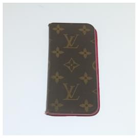 Louis Vuitton-LOUIS VUITTON Monogram iPhone Case 6Set Pink LV Auth fm1290-Pink,Other