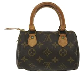 Louis Vuitton-LOUIS VUITTON Monogram Mini Speedy Hand Bag M41534 LV Auth ni283-Other