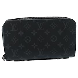Louis Vuitton-LOUIS VUITTON Monogram Eclipse Zippy XL Travel Case M61698 LV Auth ni299-Other