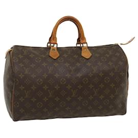 Louis Vuitton-Louis Vuitton Monogram Speedy 40 Hand Bag M41522 LV Auth pt1052-Other