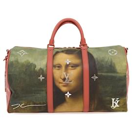 Louis Vuitton-LOUIS VUITTON Masters Collection Keepall bandolera 50 boston m43377 autenticación 29559EN-Multicolor