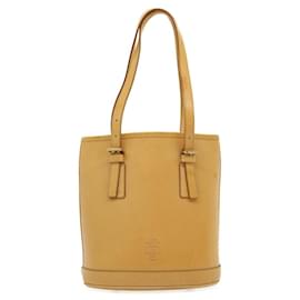 Louis Vuitton-LOUIS VUITTON Nomad Bucket PM Shoulder Bag Beige M85001 LV Auth 29579a-Beige