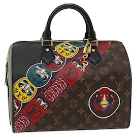 Louis Vuitton-LOUIS VUITTON Monogram Epi Kabuki Speedy 30 Handtasche M.43505 LV Auth 29583BEIM-Monogramm