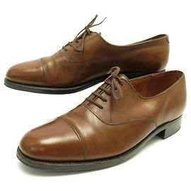 SCARPE JM WESTON 300 Richelieu 5D 39 scarpe in pelle marrone Marrone