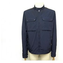 Jacke Gucci 368539 Jacke 52 IT 50 FR M POLYESTER MARINEBLAU HERRENJACKE Marineblau