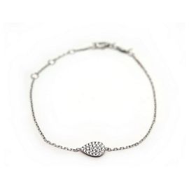 NEW DJULA DROP WHITE GOLD BRACELET 18K & DIAMOND WHITE GOLD BANGLE JEWEL Other