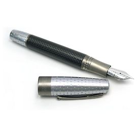 Autre Marque NEUER MONTEGRAPPA FEDERSTIFT EXTRA HIGH TECH LIMITED EDITION + STIFTBOX Grau