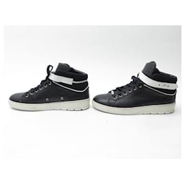 Christian Dior-DIOR MEN'S HIGH-TOP SNEAKERS 39 IT 40.5 EN HIGH TOP SNEAKERS-Black