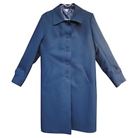 Autre Marque-Vintage Mantel 44-Blau