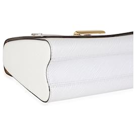 Louis Vuitton-Louis Vuitton Blanc Epi Leather Twist Mm -White