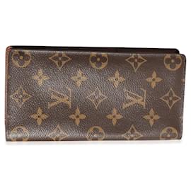 Louis Vuitton-Louis Vuitton Monogram Canvas Brazza Wallet-Brown
