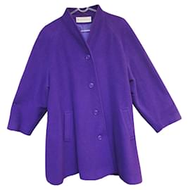 Autre Marque-abrigo Weinberg vintage 40-Púrpura