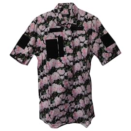 Givenchy-Givenchy Patch All Over Floral Print Shirt in Multicolor Cotton-Other,Python print