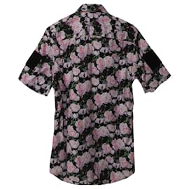 Givenchy-Camisa de algodón multicolor con estampado de flores y parches de Givenchy-Multicolor