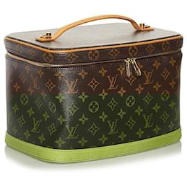Louis Vuitton-Louis Vuitton Brown Monogram Nice Vanity Case-Brown