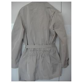 Yves Saint Laurent-YSL Yves Saint Laurent pearl gray jacket + T belt40 like new-Grey