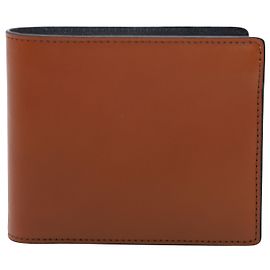 Maison Martin Margiela Carteira Maison Margiela Zip Bifold em couro de bezerro marrom Marrom Bege