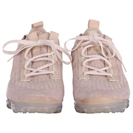 Nike-Nike Air Vapor Max 2021 Fly knit Sneakers in Pink Synthetic-Pink