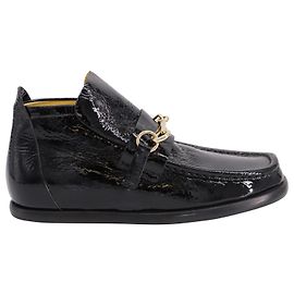 Botines Acne Studios Kerin de Charol Negro Negro
