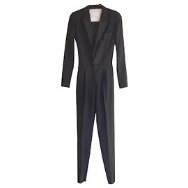 Saint Laurent mono de esmoquin Negro