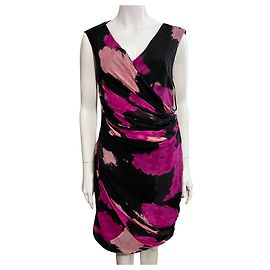 Diane Von Furstenberg Robe en soie DvF Frankia Multicolore