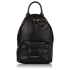Givenchy schwarzer Lederrucksack Schwarz