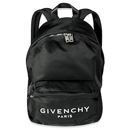 Givenchy-Givenchy Black Nylon Urban Backpack-Black