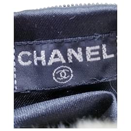 Chanel-Chanel Rare Vintage  Rabbit Lapin Fur Muff Bag Hand Warmer-White