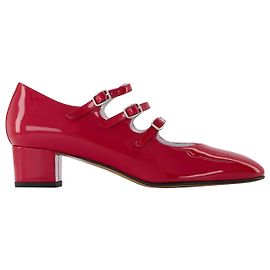 Carel Ariana Babies in Red Patent Leather Red